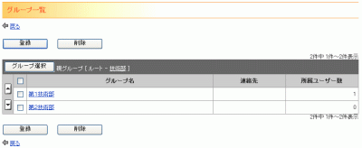 グループ一覧