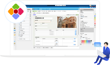 ノンプログラミングで、現場が紙・Excel・ メール業務の効率化を行える
