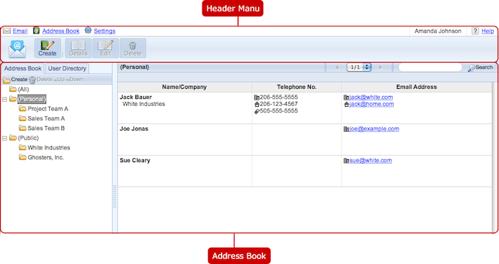 personal address book software