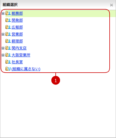 用户 组织 职务角色选择