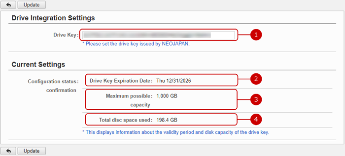 To Set the Drive Integration