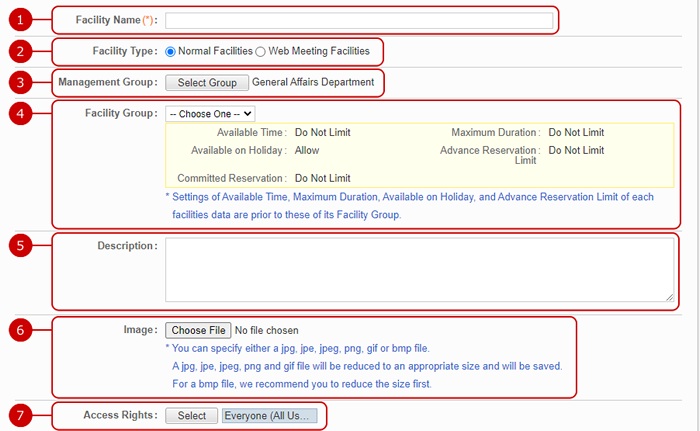 Facility Information