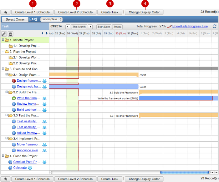 Project Management (Application Management)