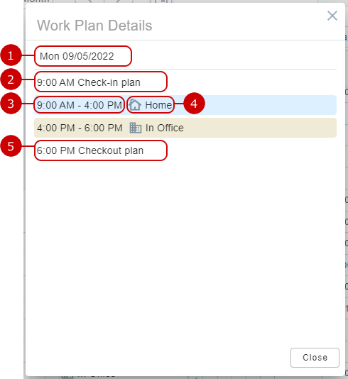 Work Plan Details Dialog