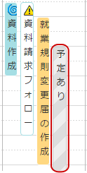 同じ時間帯に５件以上の予定が追加されている場合