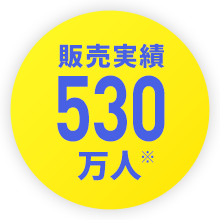 販売実績530万人