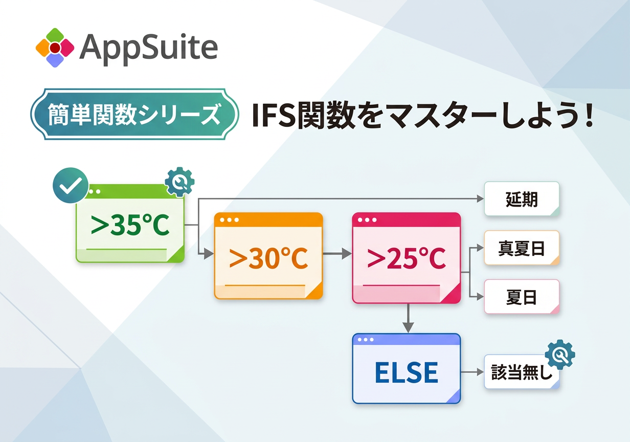 【簡単関数シリーズ】IFS関数をマスターしよう！