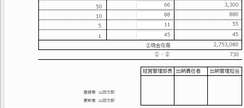 現金日計表 みつや つ-60 (1冊)