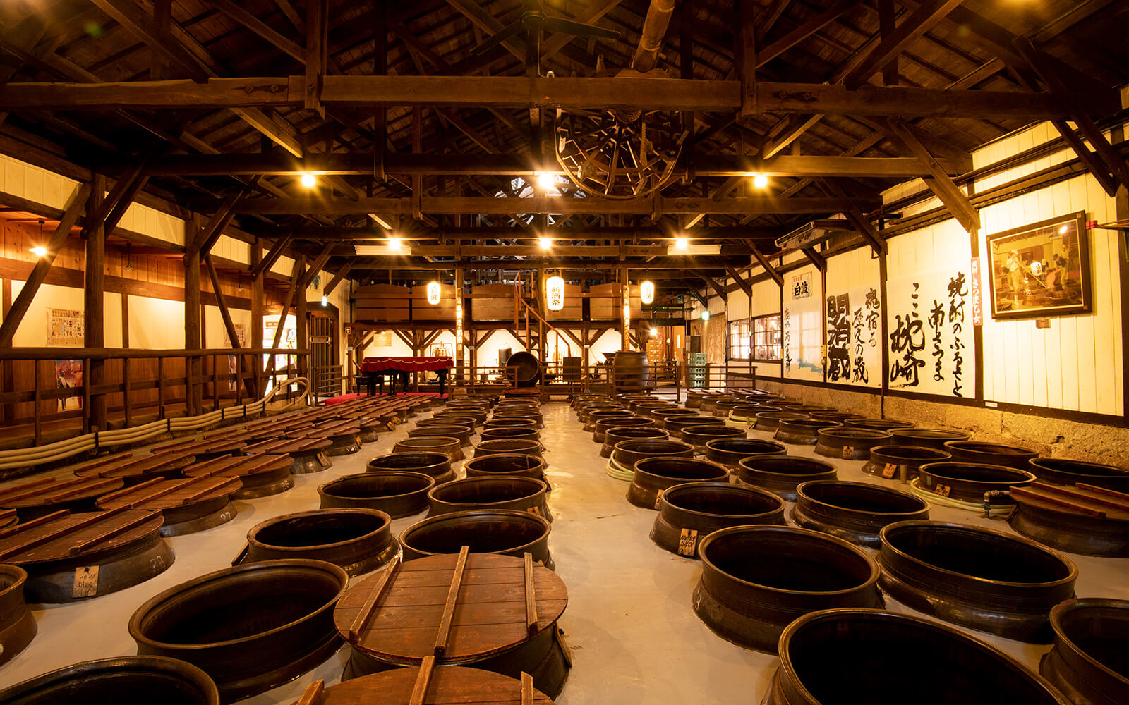 薩摩酒造の明治蔵は枕崎市の観光スポットでもある