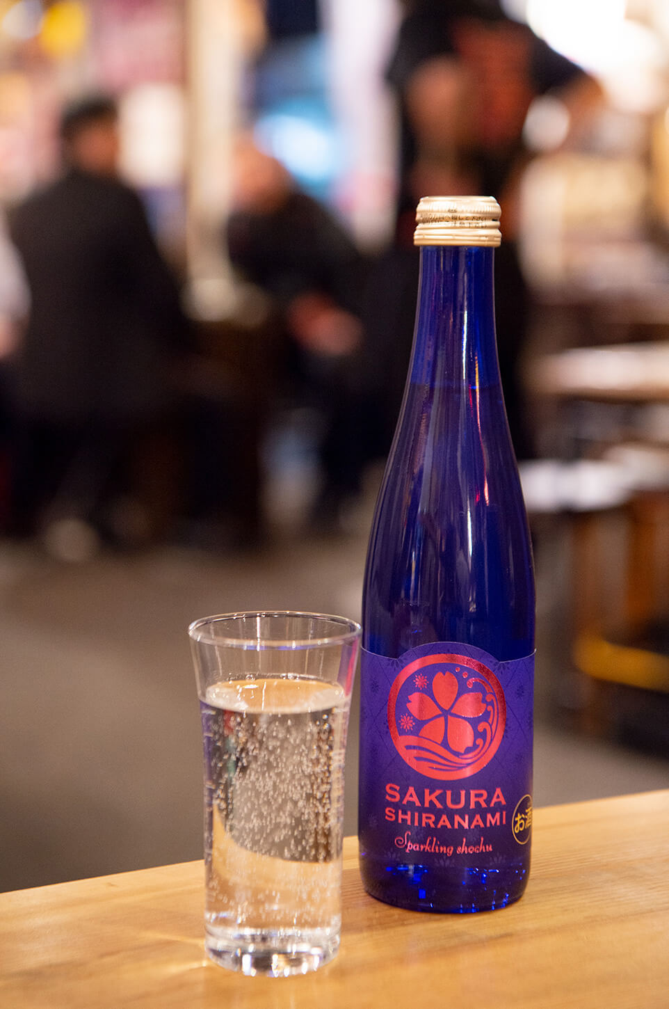 女性からのオーダーが多いさくら白波スパークリング