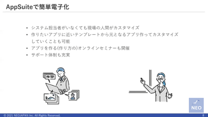 「紙」運用から脱却！AppSuiteでイメージそのまま簡単電子化セミナー 2ページ目