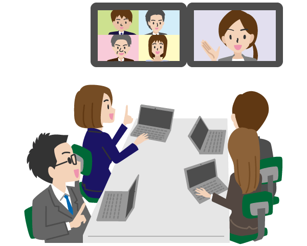 グループウェアに搭載されたウェブ会議は使いやすい Desknet S Neo