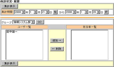 ���k�󋵁E�����A���Ԑݒ肵�W�v�\�����ł��܂�
